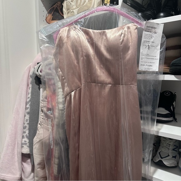 Jenny Yoo Nadia Dress Pale Gold - Picture 5 of 10